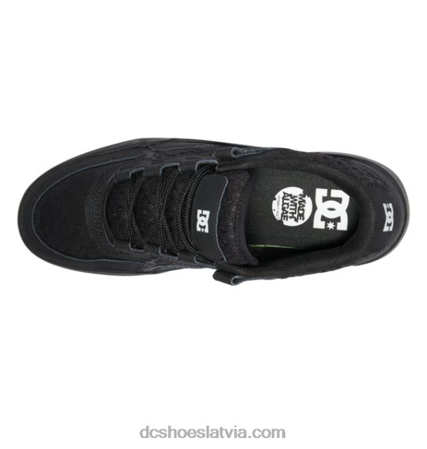 N008N325 vīriešu metriskās kurpes melns/gumija DC Shoes