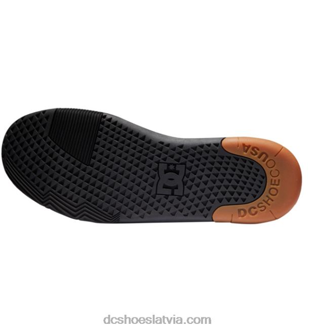 N008N325 vīriešu metriskās kurpes melns/gumija DC Shoes
