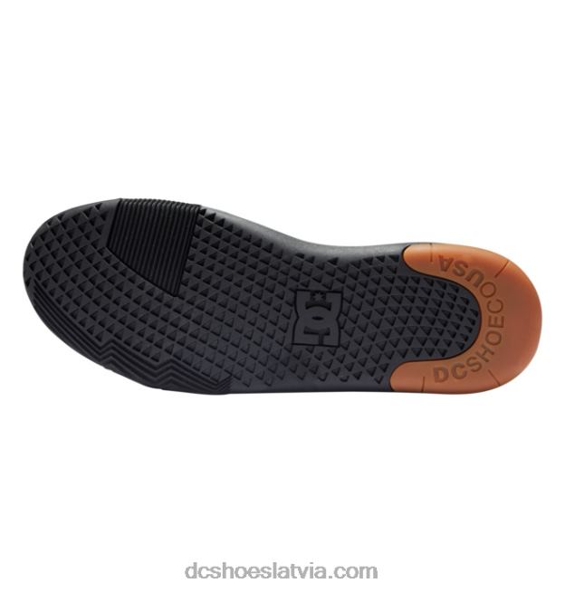 N008N325 vīriešu metriskās kurpes melns/gumija DC Shoes