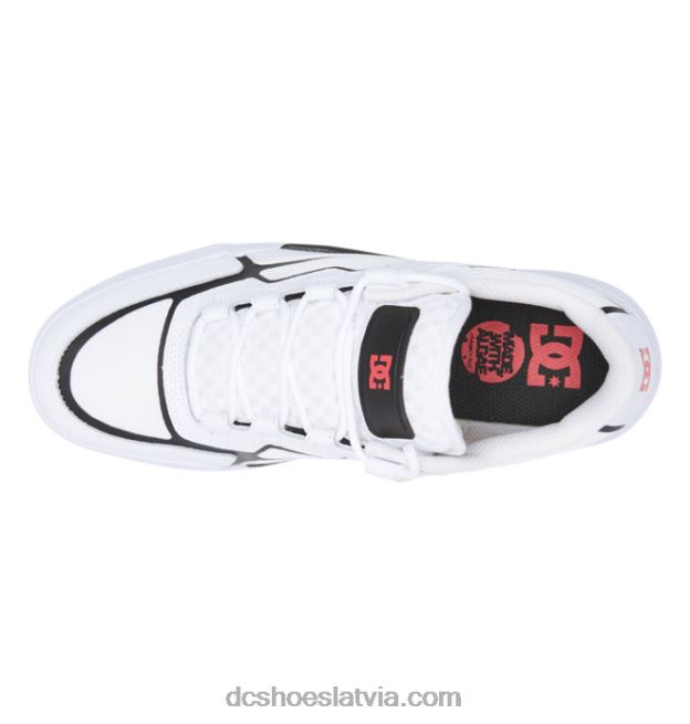N008N329 vīriešu metriskās kurpes balts melns DC Shoes