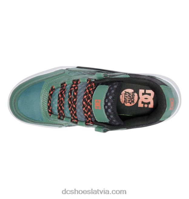N008N347 vīriešu dc metriskās kurpes olīvu/melnu DC Shoes