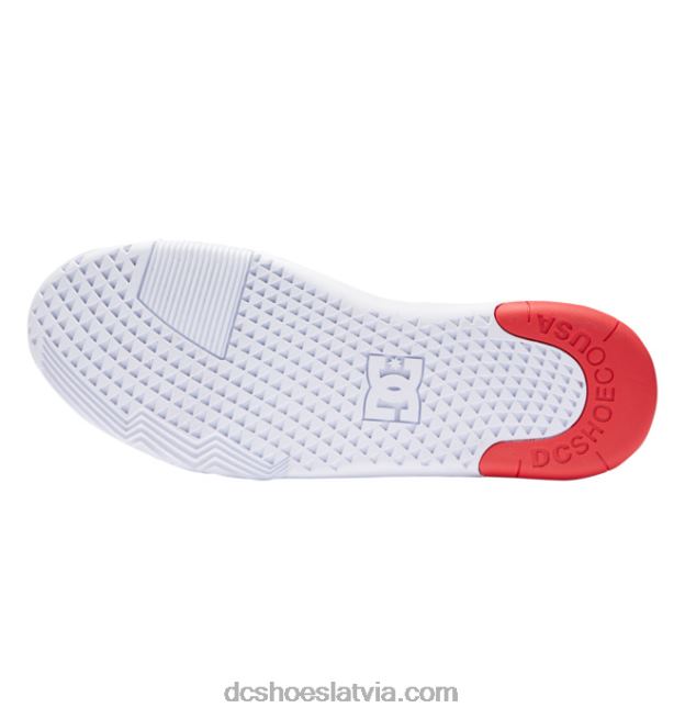 N008N351 vīriešu metriskās kurpes pelēks/melns/sarkans DC Shoes