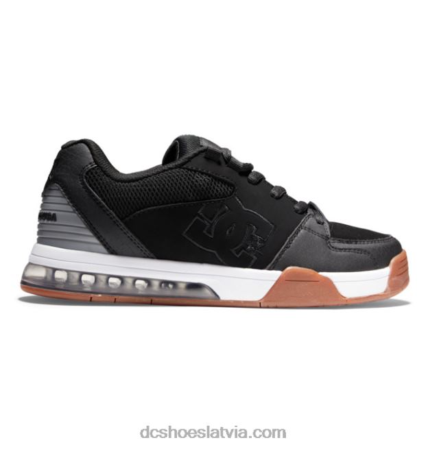 N008N354 daudzpusīgi vīriešu apavi melns/balts/gumija DC Shoes