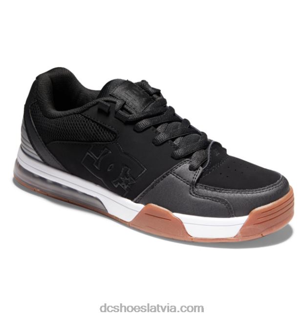 N008N354 daudzpusīgi vīriešu apavi melns/balts/gumija DC Shoes