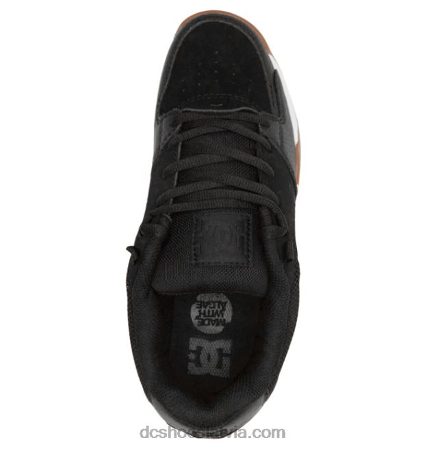 N008N354 daudzpusīgi vīriešu apavi melns/balts/gumija DC Shoes