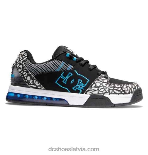 N008N380 daudzpusīgi vīriešu apavi pelēks/melns/zils DC Shoes