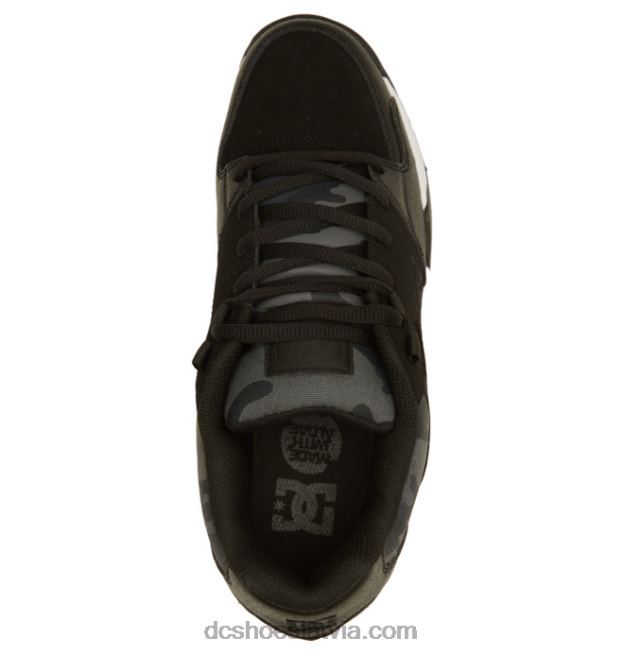 N008N382 daudzpusīgi vīriešu apavi melns camo DC Shoes