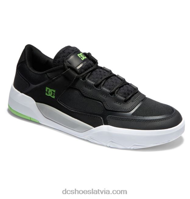N008N49 vīriešu metriskās kurpes melns/pelēks/zaļš DC Shoes