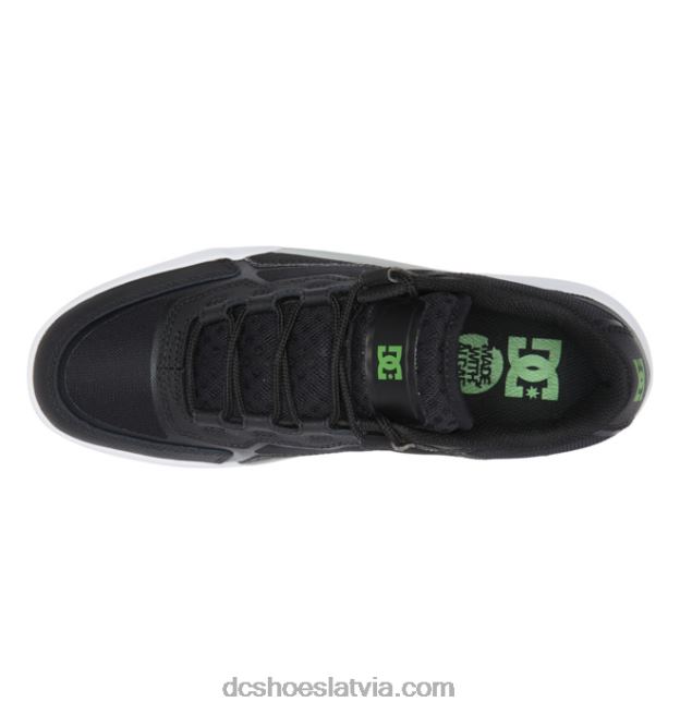 N008N49 vīriešu metriskās kurpes melns/pelēks/zaļš DC Shoes