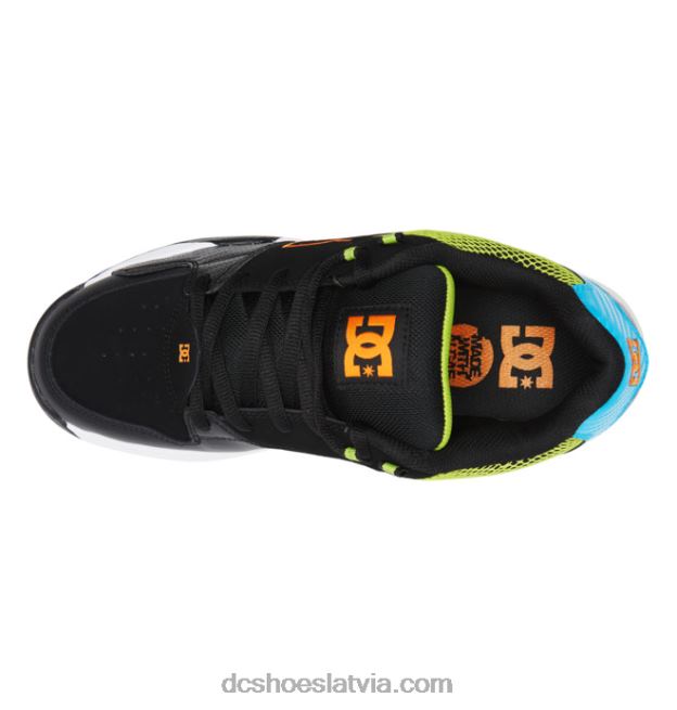 N008N61 daudzpusīgi vīriešu apavi melns/zils/zaļš DC Shoes