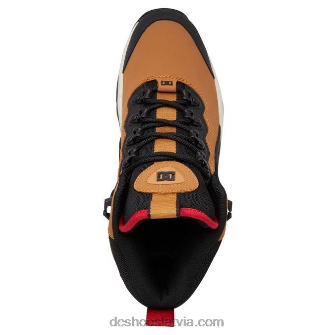 N008N165 vīriešu navigatora mežģīņu ziemas zābaki kvieši/melnie DC Shoes