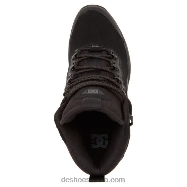 N008N183 vīriešu navigatora mežģīņu ziemas zābaki melns DC Shoes