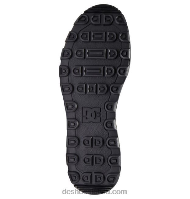 N008N195 vīriešu tīri augstas augšdaļas ūdensizturīgi ziemas zābaki melns/pelēks DC Shoes