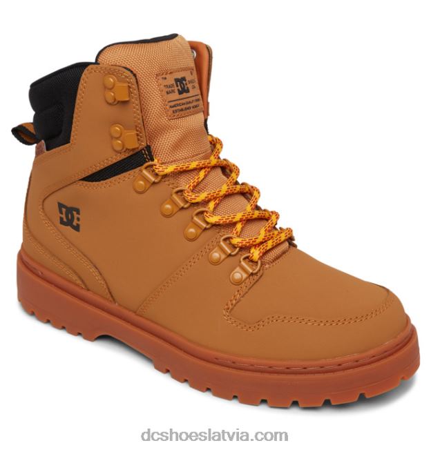 N008N211 vīriešu bumbieru mežģīņu ziemas zābaki kvieši/melnie DC Shoes