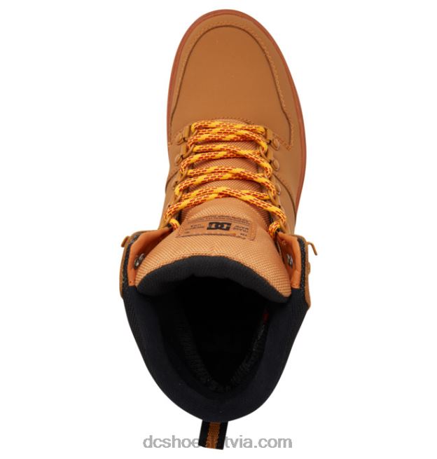 N008N211 vīriešu bumbieru mežģīņu ziemas zābaki kvieši/melnie DC Shoes