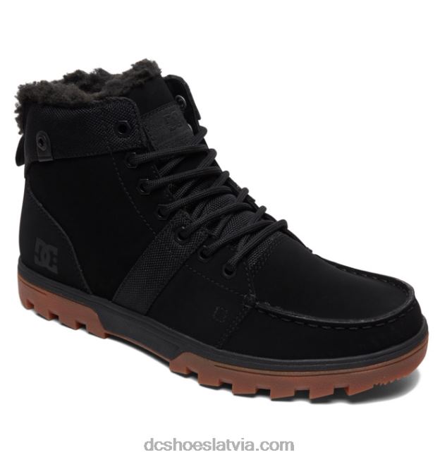 N008N221 vīriešu meža zābaki ziemas zābaki melns/gumija DC Shoes