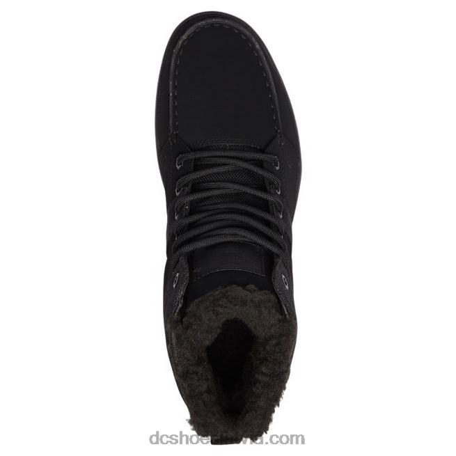 N008N225 vīriešu meža ziemas zābaki melns/gumija DC Shoes