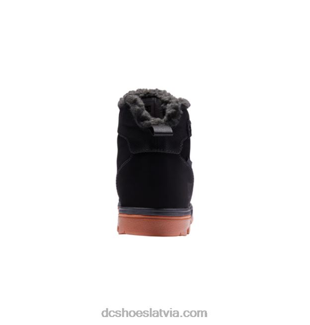 N008N225 vīriešu meža ziemas zābaki melns/gumija DC Shoes