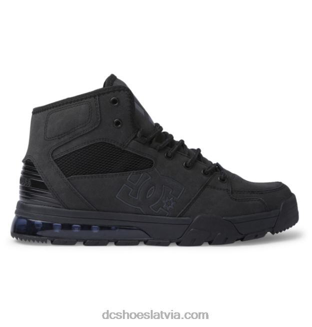 N008N231 vīriešu daudzpusīgi hi high-top ūdensizturīgi ziemas zābaki melns DC Shoes