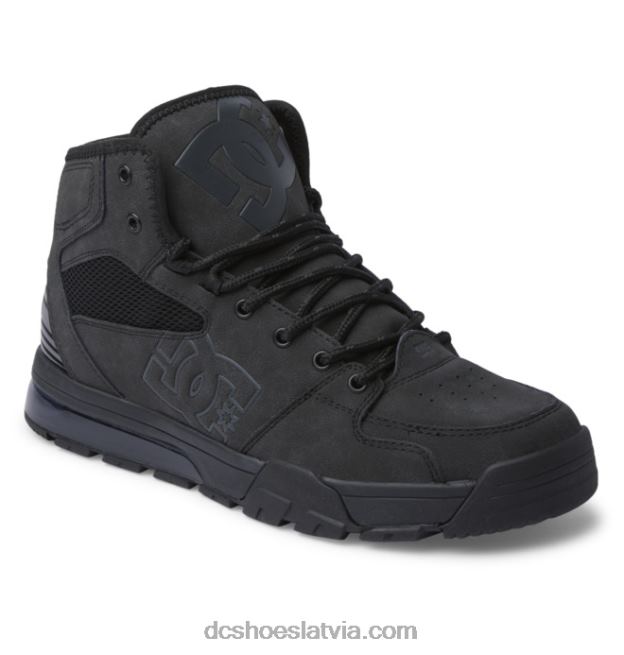 N008N231 vīriešu daudzpusīgi hi high-top ūdensizturīgi ziemas zābaki melns DC Shoes