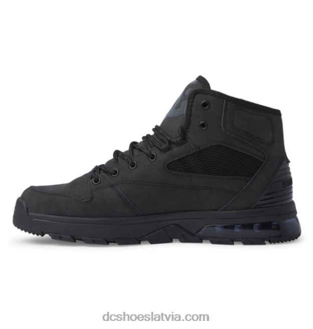 N008N231 vīriešu daudzpusīgi hi high-top ūdensizturīgi ziemas zābaki melns DC Shoes