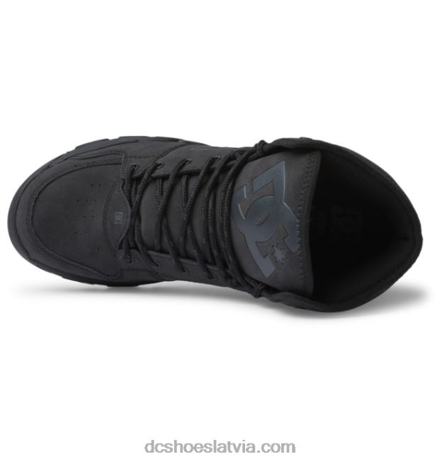 N008N231 vīriešu daudzpusīgi hi high-top ūdensizturīgi ziemas zābaki melns DC Shoes