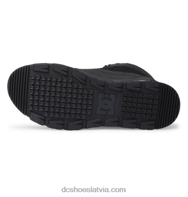 N008N231 vīriešu daudzpusīgi hi high-top ūdensizturīgi ziemas zābaki melns DC Shoes