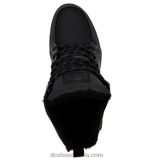 N008N237 vīriešu meža zābaki ziemas zābaki melna/melna apdruka DC Shoes