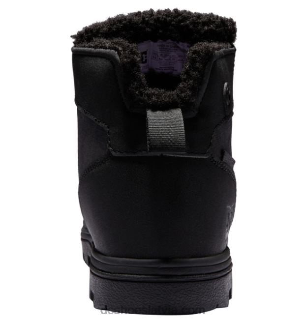 N008N237 vīriešu meža zābaki ziemas zābaki melna/melna apdruka DC Shoes