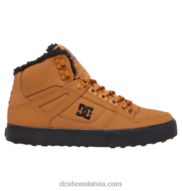 N008N299 vīriešu ziemas apavi ar augstu augšdaļu kvieši/melnie DC Shoes