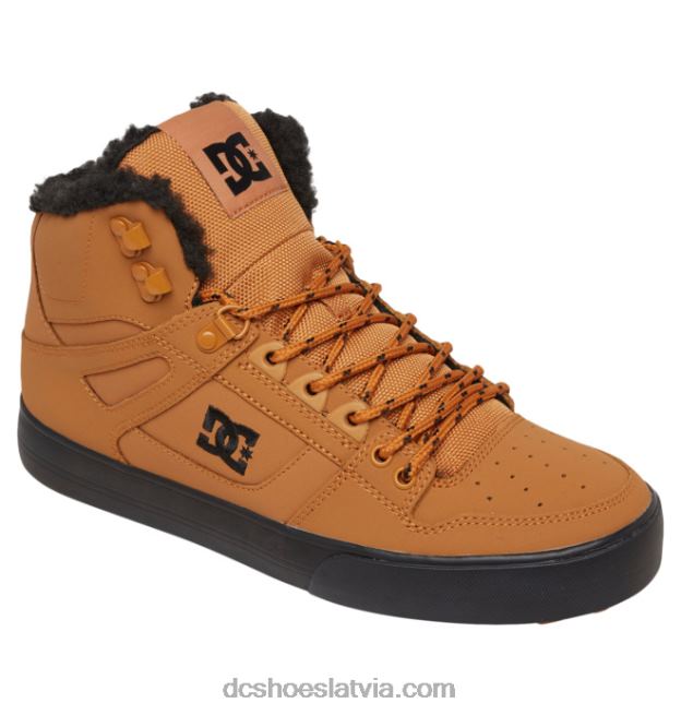 N008N299 vīriešu ziemas apavi ar augstu augšdaļu kvieši/melnie DC Shoes