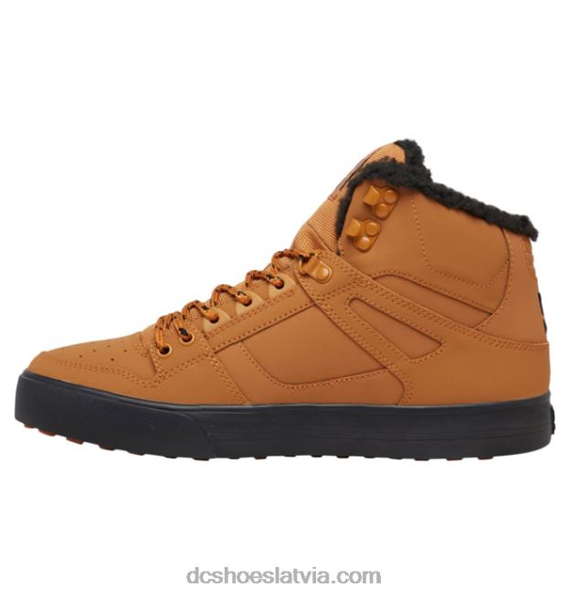 N008N299 vīriešu ziemas apavi ar augstu augšdaļu kvieši/melnie DC Shoes