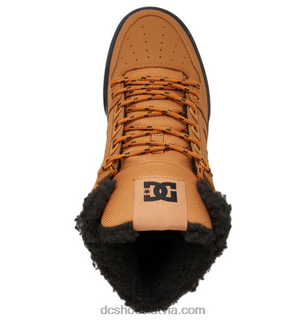 N008N299 vīriešu ziemas apavi ar augstu augšdaļu kvieši/melnie DC Shoes