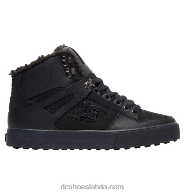 N008N304 vīriešu ziemas apavi ar augstu augšdaļu melns DC Shoes