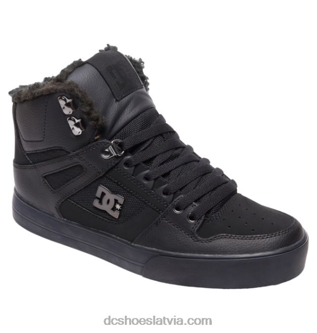 N008N304 vīriešu ziemas apavi ar augstu augšdaļu melns DC Shoes