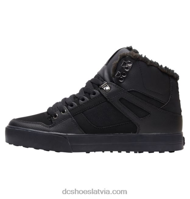 N008N304 vīriešu ziemas apavi ar augstu augšdaļu melns DC Shoes