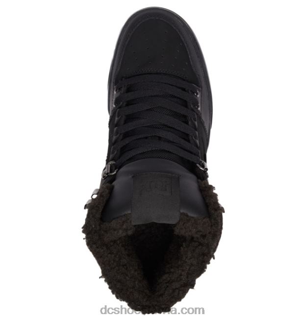 N008N304 vīriešu ziemas apavi ar augstu augšdaļu melns DC Shoes