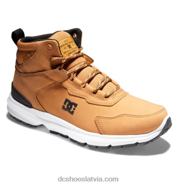 N008N334 vīriešu mutiny ūdensizturīgi ziemas zābaki kvieši/melnie DC Shoes