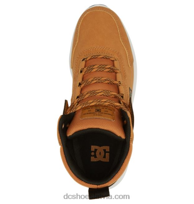 N008N334 vīriešu mutiny ūdensizturīgi ziemas zābaki kvieši/melnie DC Shoes
