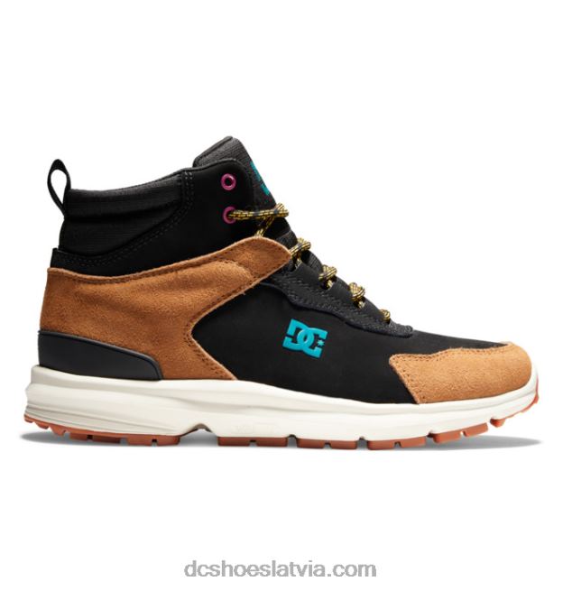N008N65 vīriešu mutiny ūdensizturīgi ziemas zābaki melns/brūns/zaļš DC Shoes