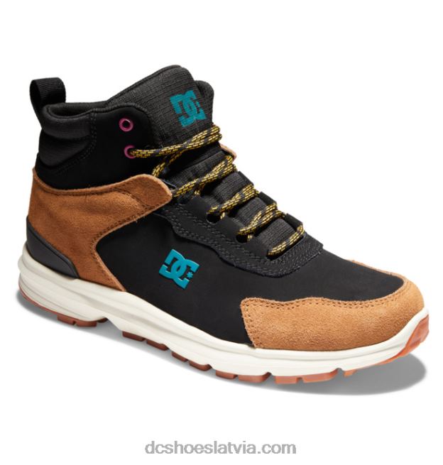 N008N65 vīriešu mutiny ūdensizturīgi ziemas zābaki melns/brūns/zaļš DC Shoes