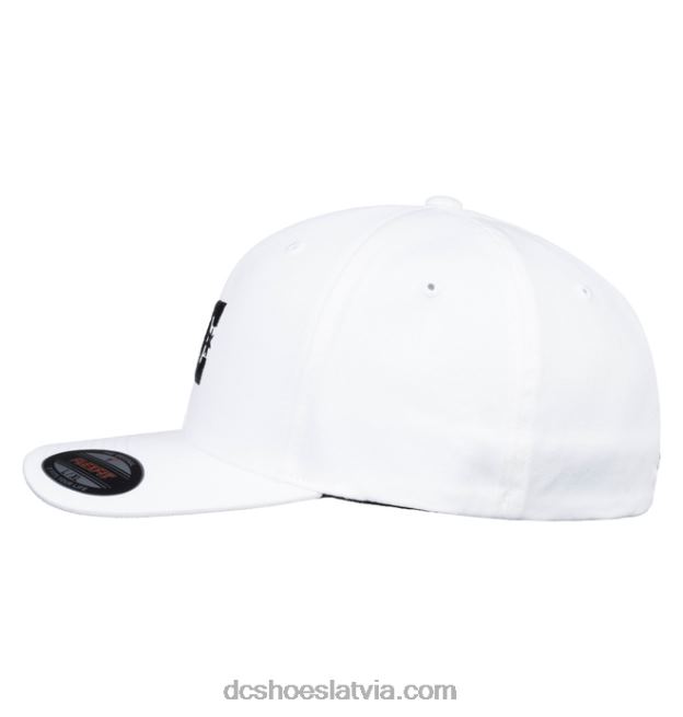 N008N101 vīriešu cepure zvaigžņu cepure balts melns DC Shoes