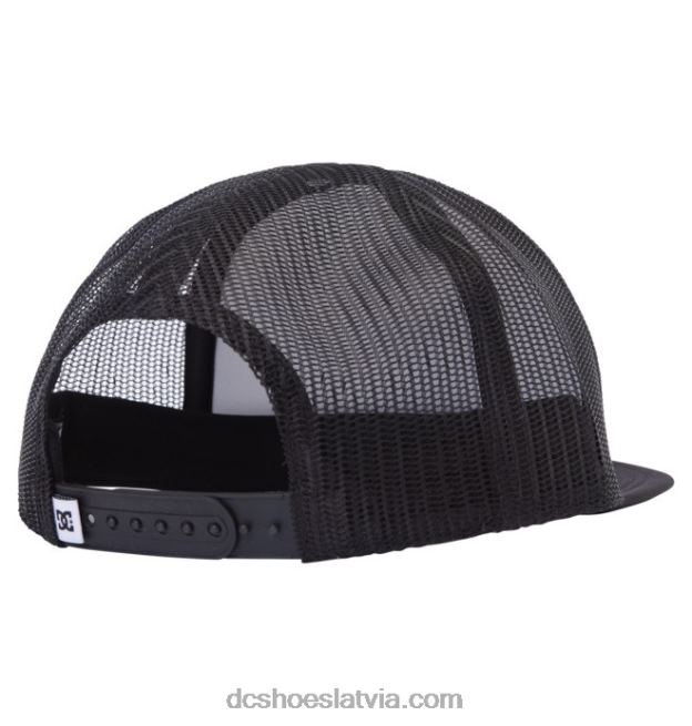N008N109 vīriešu degvielas uzpildes stacijas trucker cepure balts melns DC Shoes