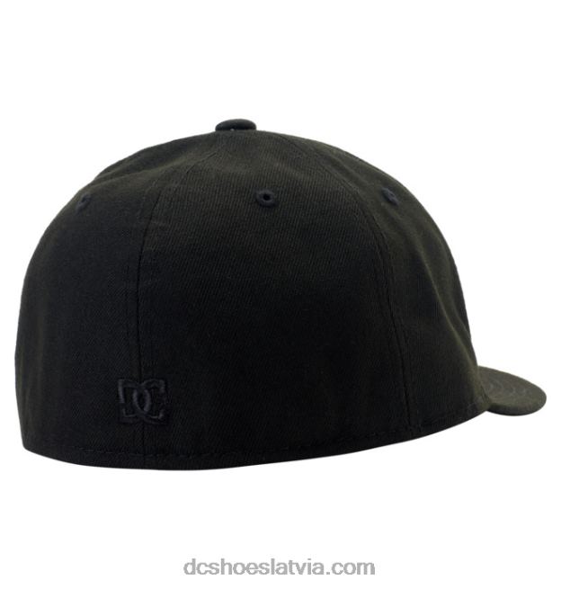 N008N136 vīriešu dc lo pro new era pieguļoša cepure melns DC Shoes