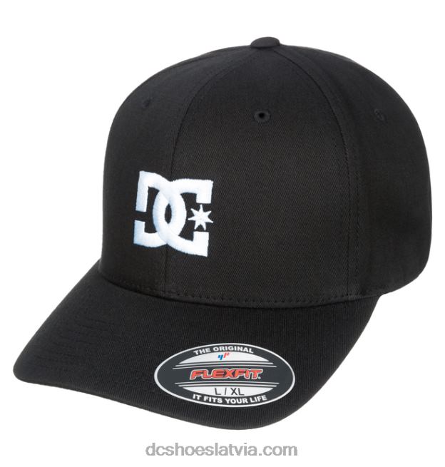 N008N419 vīriešu cepure zvaigžņu cepure melns DC Shoes