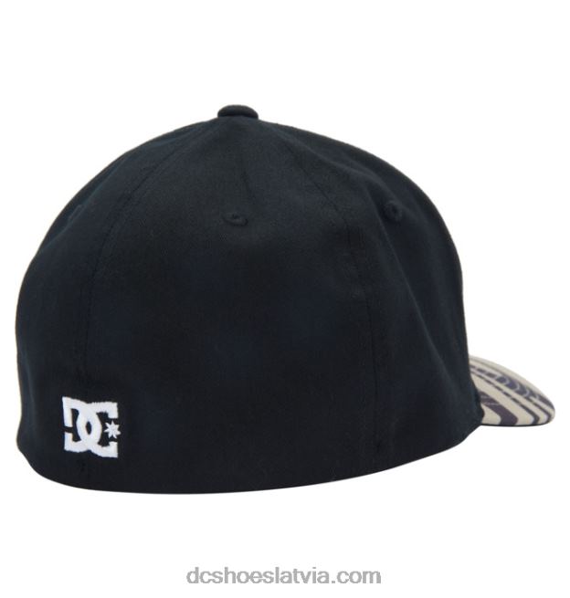 N008N58 vīriešu cap star sezonas flexfit cepure akmens camo DC Shoes