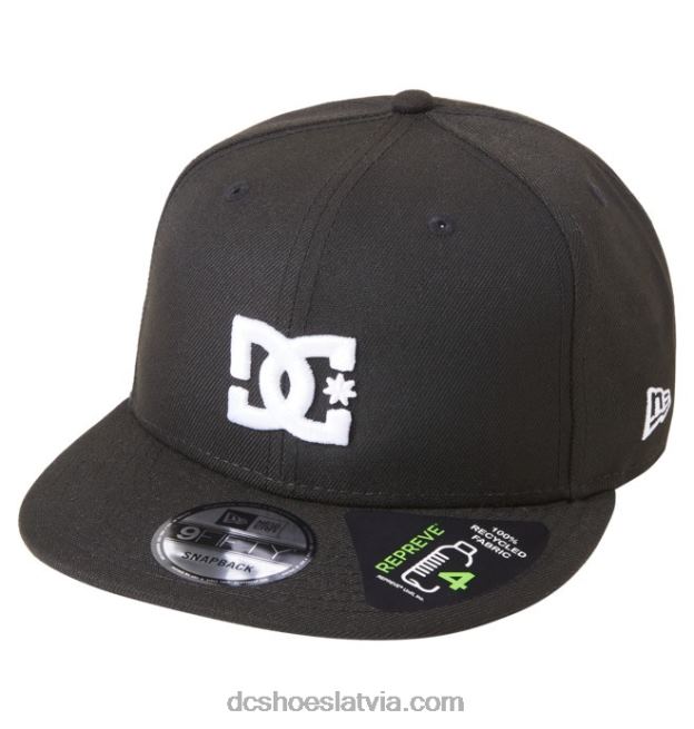 N008N86 vīriešu impērijas laukuma snapback cepure melns DC Shoes