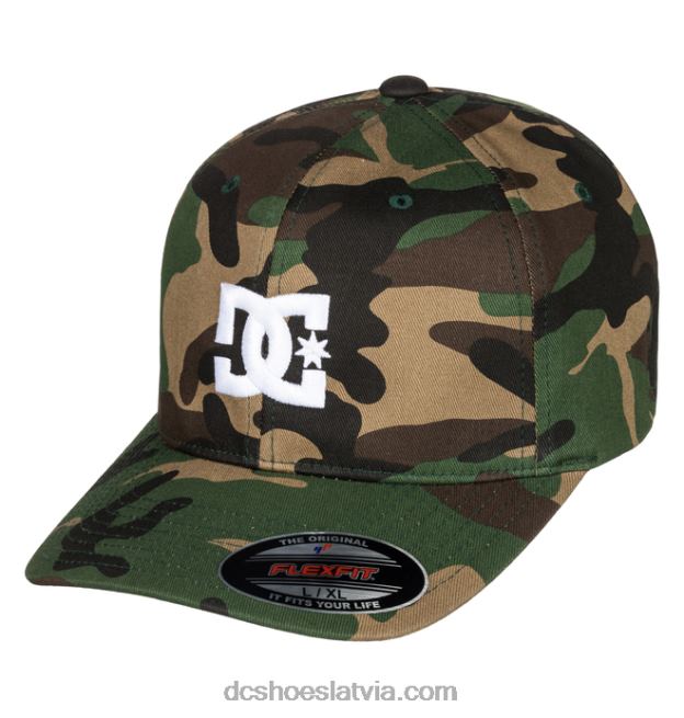 N008N95 vīriešu cepure zvaigžņu cepure camo DC Shoes