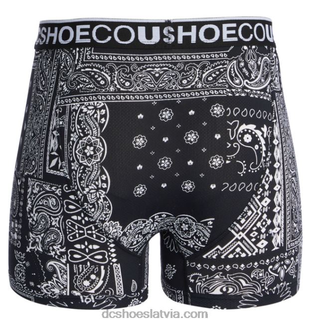 N008N418 vīriešu the performer 2-pack bokserbikses bandāna melna DC Shoes
