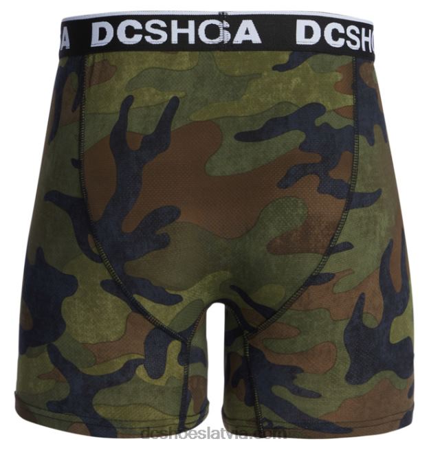 N008N421 vīriešu the performer 2-pack bokserbikses dc woodland camo/melns DC Shoes